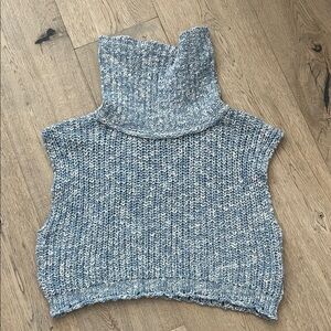 Chunky Knit Sleeveless Sweater